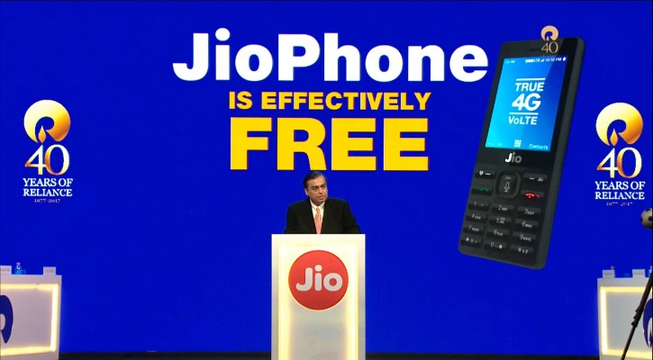 Jio Free Phone booking