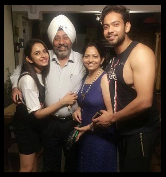 Rakul Preet Singh family