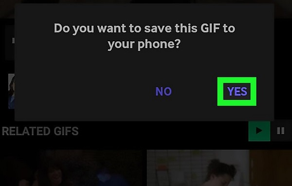 Save GIF On Android