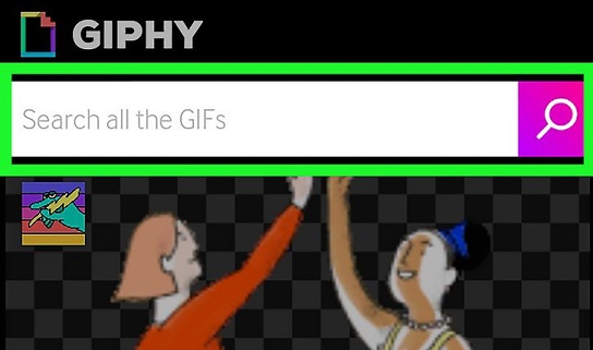 Save GIF Using GIPHY