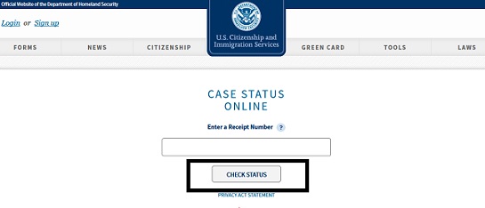 H1B Visa Status Check