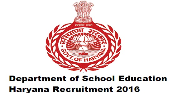 Department of School Education Haryana Recruitment 2016 Department-of-School-Education-Haryana-Recruitment-2016