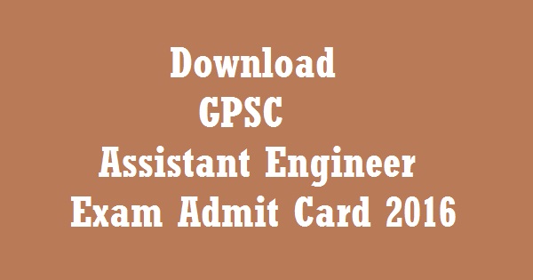 GPSC-AE-Admit-card-2016