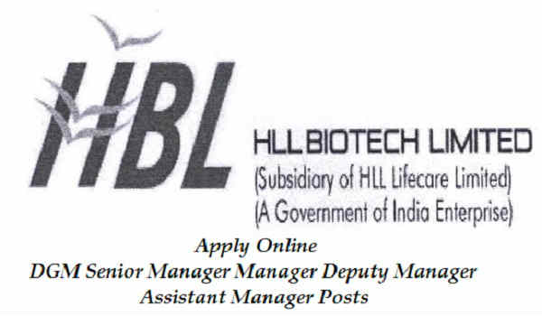 HLL Biotech Limited Recruitment 2016 HLL Biotech Limited Recruitment 2016