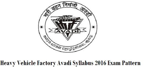 HVF-Avadi-Syllabus-2016