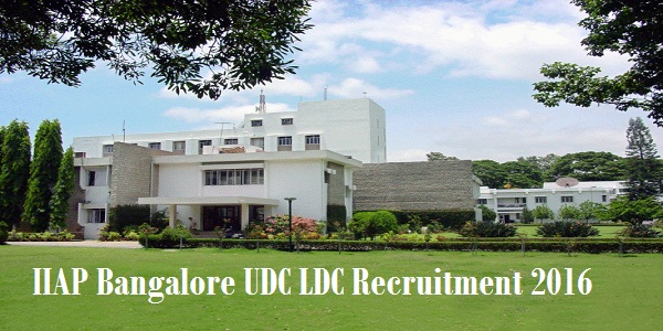IIAP-Bangalore-Recruitment-2016