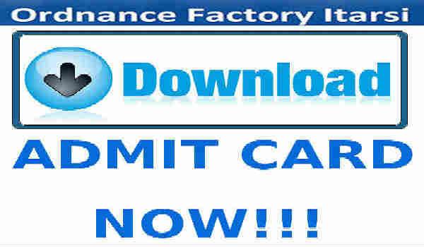 IOF Itarsi Admit Card 2016 IOF Itarsi Admit Card 2016