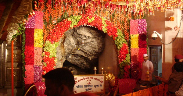 Vaishno mata as stone