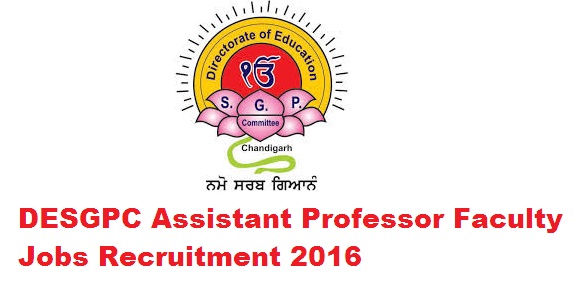 DESGPC-Recruitment-2016 DESGPC-Recruitment-2016