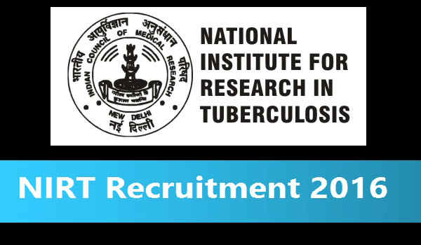NIRT Recruitment 2016 NIRT-Recruitment-2016
