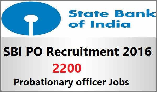 SBI-PO-Recruitment-2016