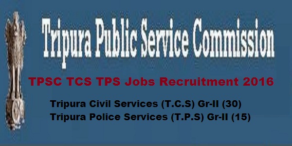 TPSC Recruitment 2016 TPSC-Recruitment-2016