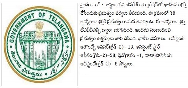 TSBCL Recruitment 2016 TSBCL-Recruitment-2016
