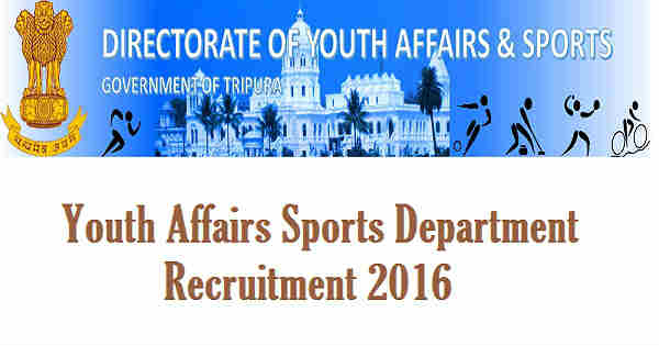 YAS Tripura Recruitment 2016