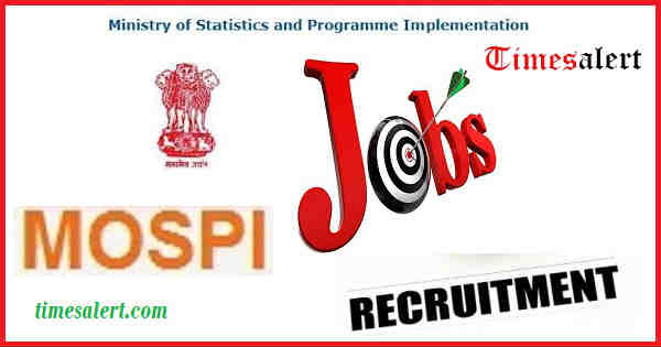 MOSPI Recruitment 2016 MOSPI Recruitment 2016