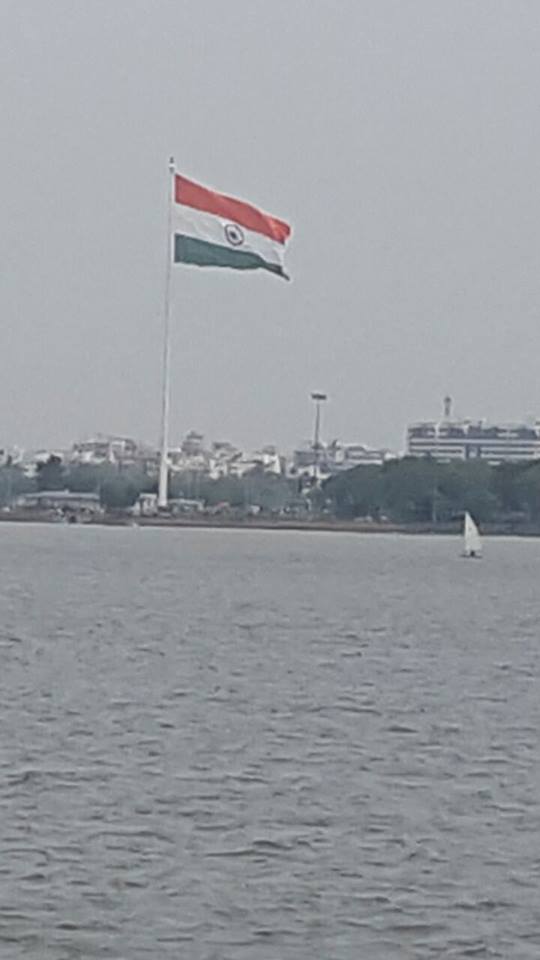 Telangana Tallest National Flag Photo