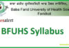 BFUHS Syllabus