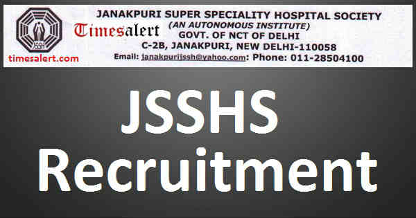 JSSHS Recruitment JSSHS Recruitment