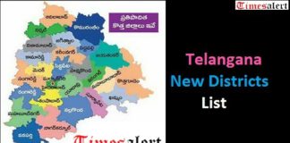 Telangana New Districts List