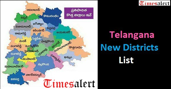 Telangana New Districts Names 2018 Pdf TS 31 Districts List