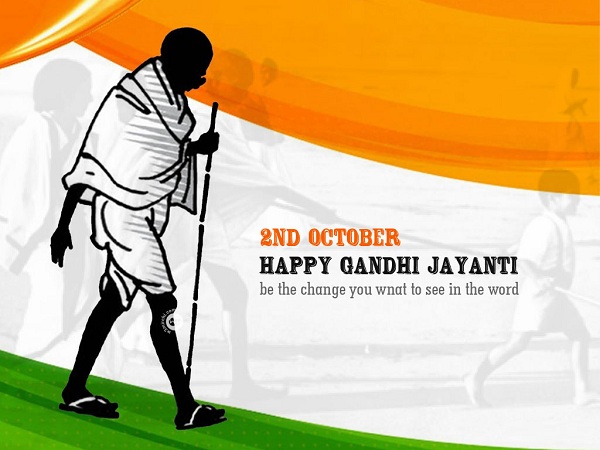 Happy Gandhi Jayanti Wallpaper
