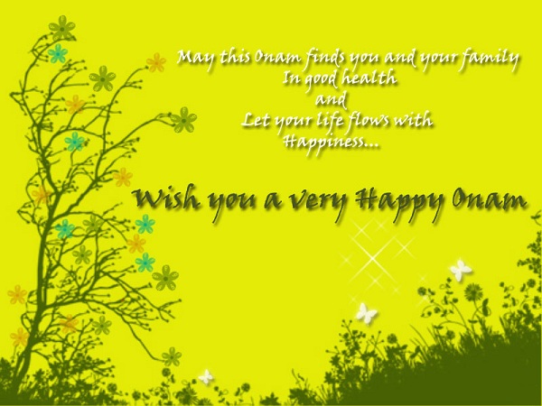 Happy Onam Wishes