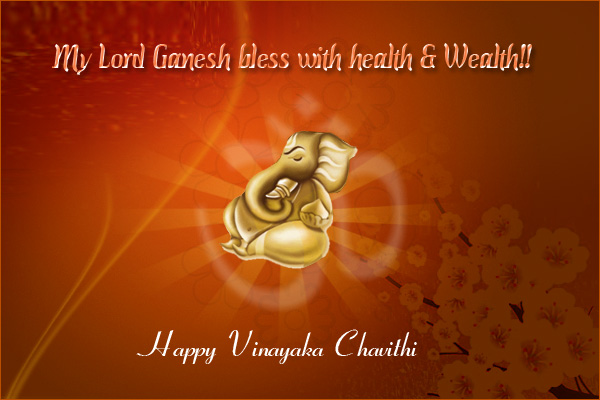 Happy Vinayaka Chavithi Whatsapp Dp