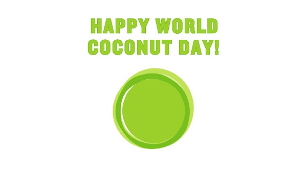 Happy World Coconut Day Whatsapp DP