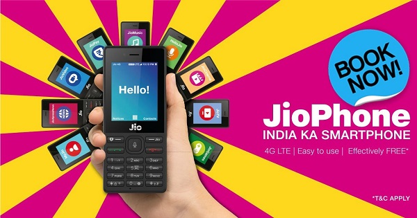 Jio Free Phone Booking Online Pre Book Jio Mobile Specifications Features Plans Offers