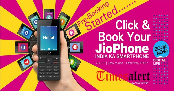 Jio Free Phone Booking