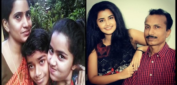 Anupama Parameswaran Family