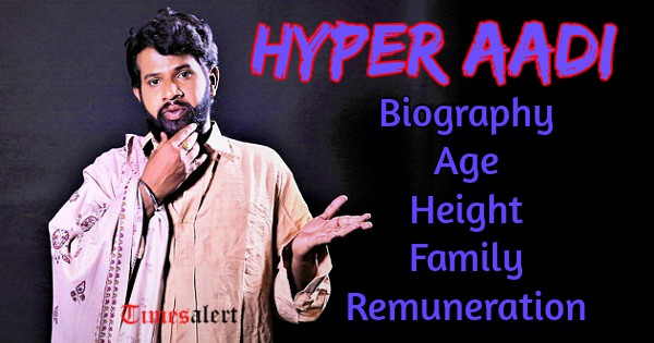 Jabardasth Hyper Aadi Biography, Wiki, Age, Height, Family, Photos, Movies