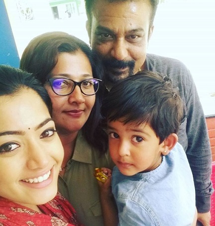 Rashmika Mandanna Family