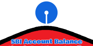 SBI Account Balance Check