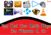 Best Media Players For windows