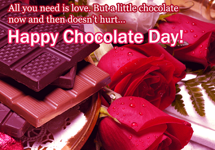 Happy Chocolate Day Girlfriend