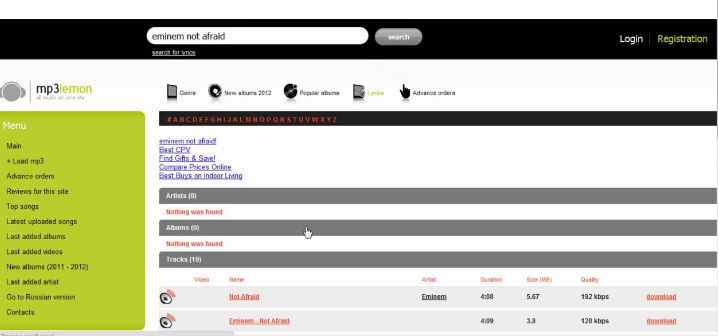 MP3Lemon Proxy Unblocked Mirror Sites