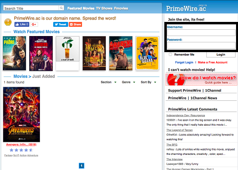 PrimeWire Proxy Mirror Sites