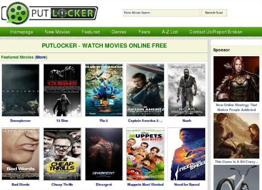 Putlocker Proxy and Mirror Sites