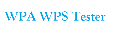 WPA WPS Tester