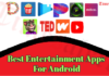 Top Best Entertainment Apps  2024 Free For Android Best Entertainment Apps For Android