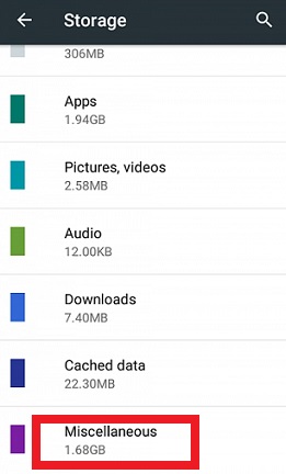 How To Delete Miscellaneous Files On Android