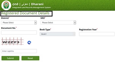 Dharani Website