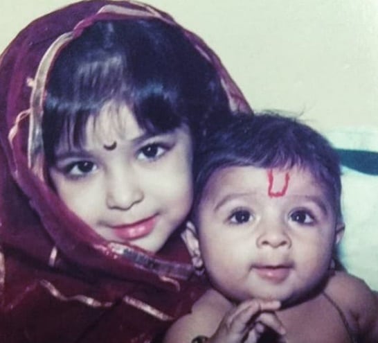 Neha Shitole Childhood Pics