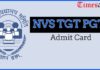 TGT PGT Admit Card