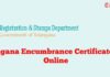 Telangana Encumbrance Certificate