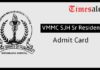 VMMC SJH Admit Card