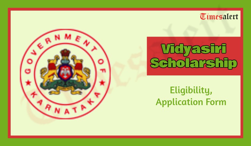 Vidyasiri Scholarship