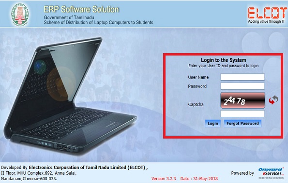 Tamilnadu govt Free Laptop Scheme