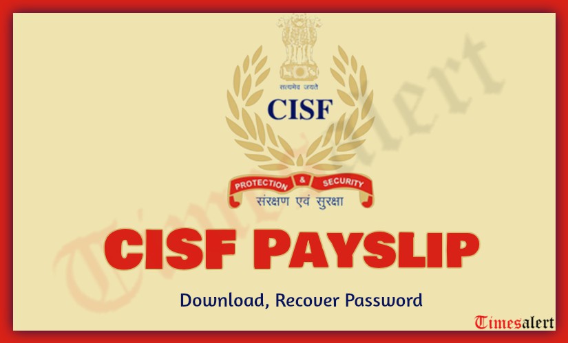 CISF Payslip